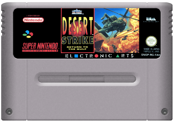 Desert Strike Return to the Gulf media 7 for Super Nintendo
